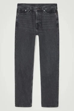 Online COS SIGNATURE STRAIGHT-LEG JEANS WASHED BLACK