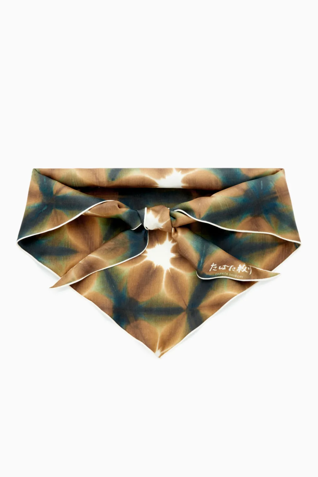 Hot COS SILK NECK SCARF BEIGE / BLUE