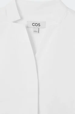 New COS SLEEVELESS BLOUSE WHITE
