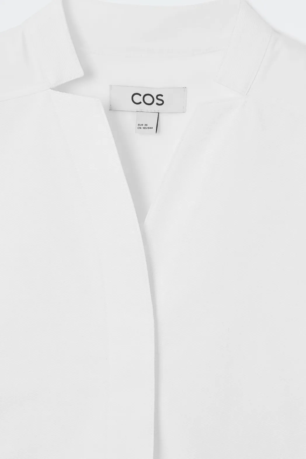 New COS SLEEVELESS BLOUSE WHITE