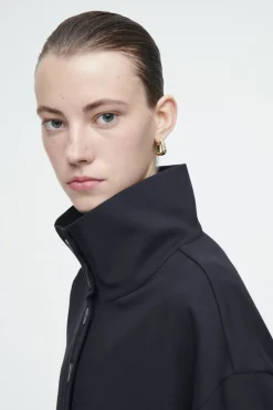 Best COS SQUARED HOOP EARRINGS GOLD