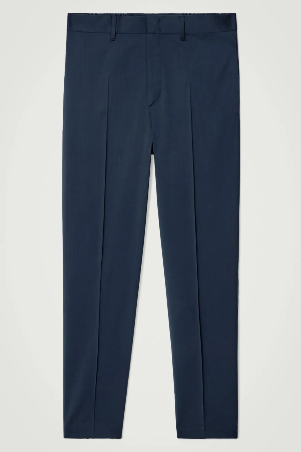 Sale COS STRAIGHT-LEG WOOL PANTS - REGULAR NAVY