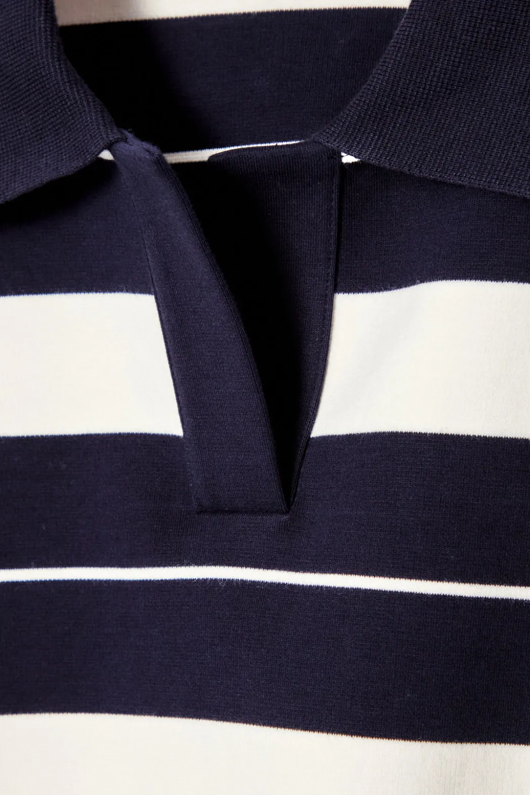 Sale COS STRIPED JERSEY RUGBY SHIRT NAVY / STRIPED