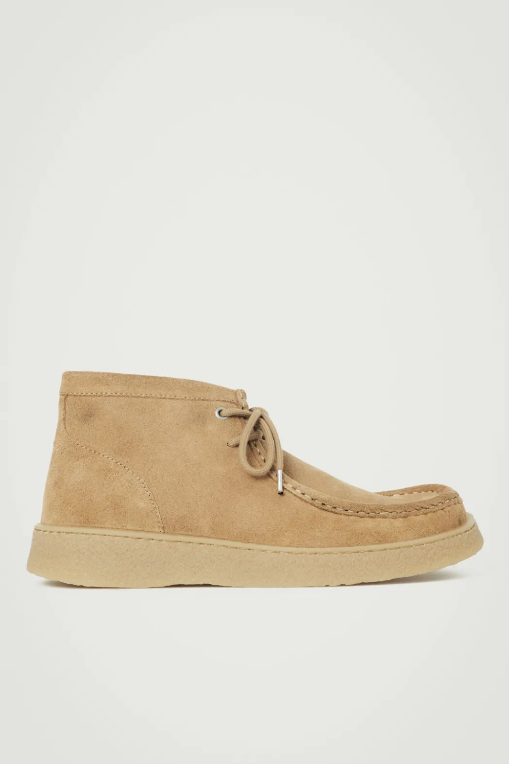 COS SUEDE DESERT BOOTS BEIGE
