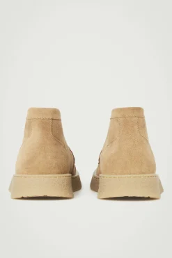 COS SUEDE DESERT BOOTS BEIGE