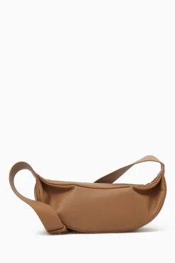 Clearance COS SWING CROSSBODY - LEATHER BEIGE