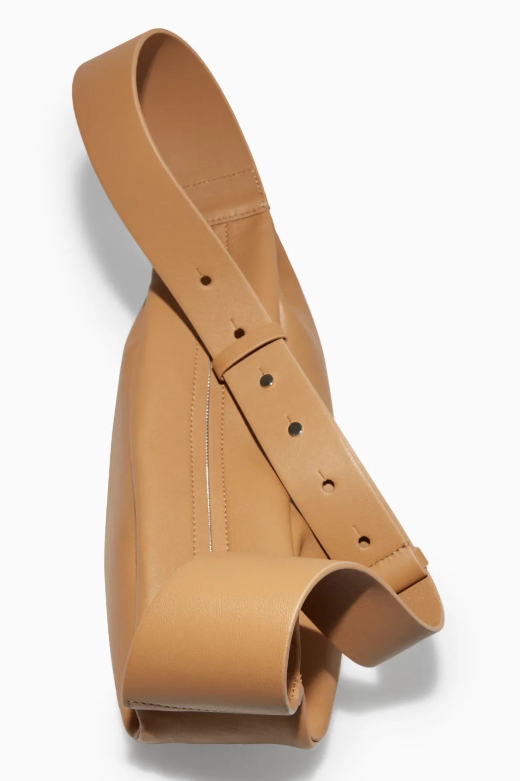 Clearance COS SWING CROSSBODY - LEATHER BEIGE