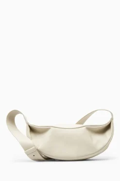 Outlet COS SWING CROSSBODY - LEATHER CREAM
