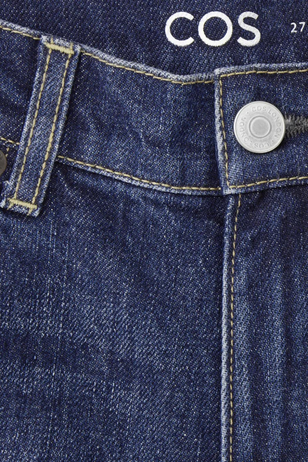 Best COS SYMMETRY STRAIGHT-LEG JEANS NAVY
