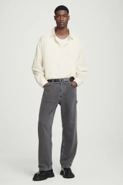 COS SYSTEM STRAIGHT-LEG JEANS BLACK