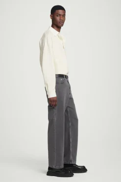 COS SYSTEM STRAIGHT-LEG JEANS BLACK