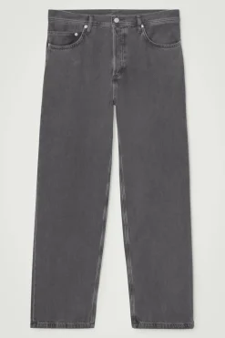 COS SYSTEM STRAIGHT-LEG JEANS BLACK