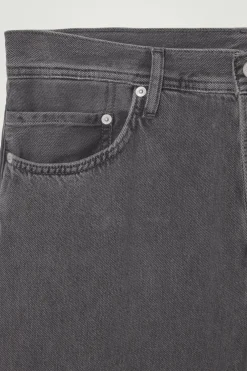 COS SYSTEM STRAIGHT-LEG JEANS BLACK