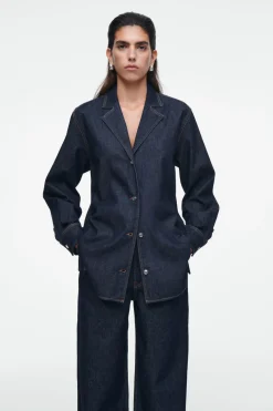 Sale COS TAILORED DENIM SHIRT INDIGO