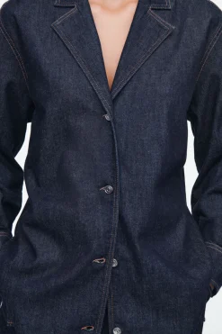 Sale COS TAILORED DENIM SHIRT INDIGO