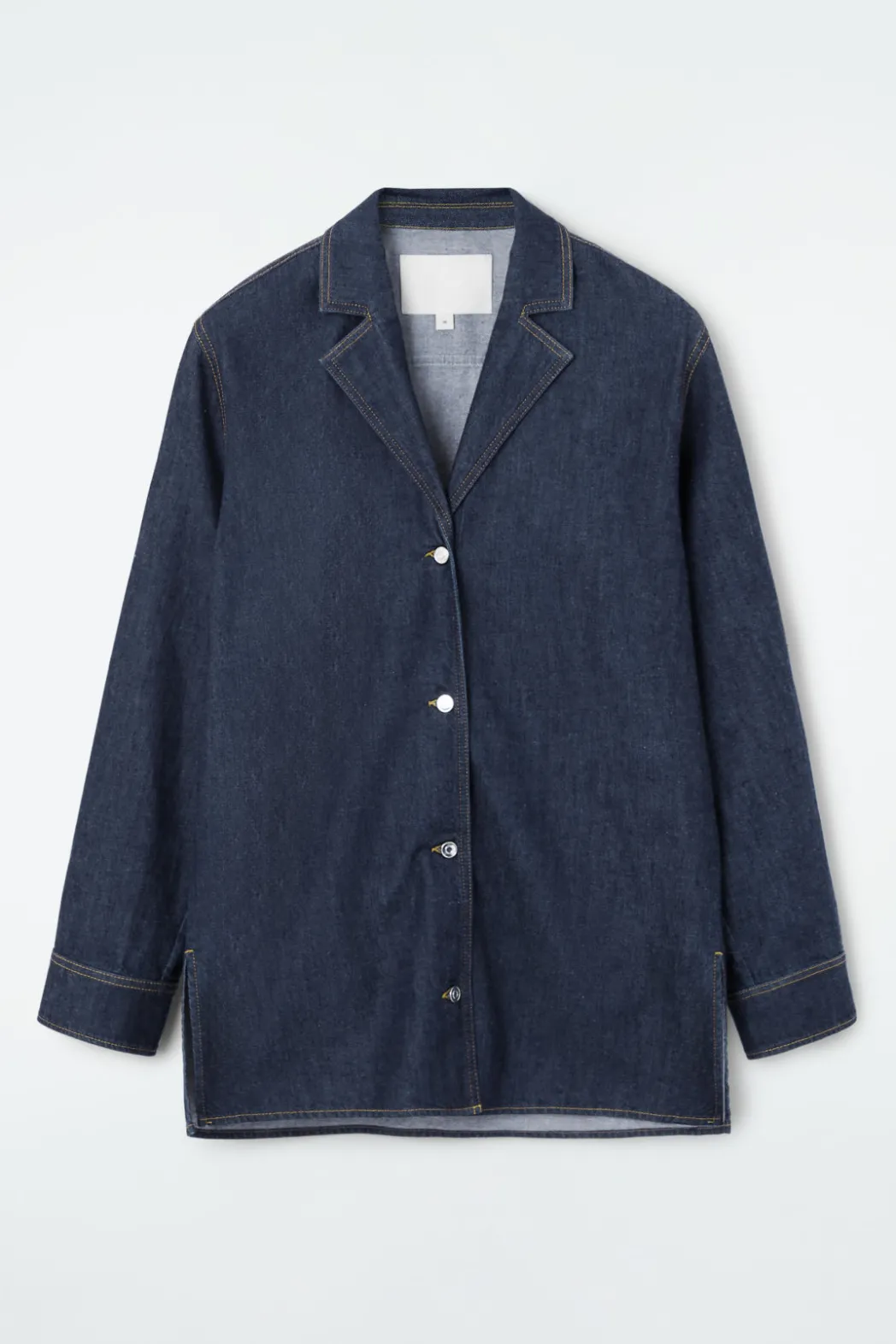 Sale COS TAILORED DENIM SHIRT INDIGO