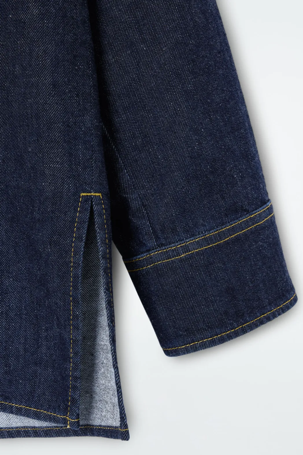 Sale COS TAILORED DENIM SHIRT INDIGO