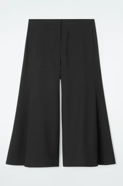 Hot COS TAILORED TWILL CULOTTES BLACK