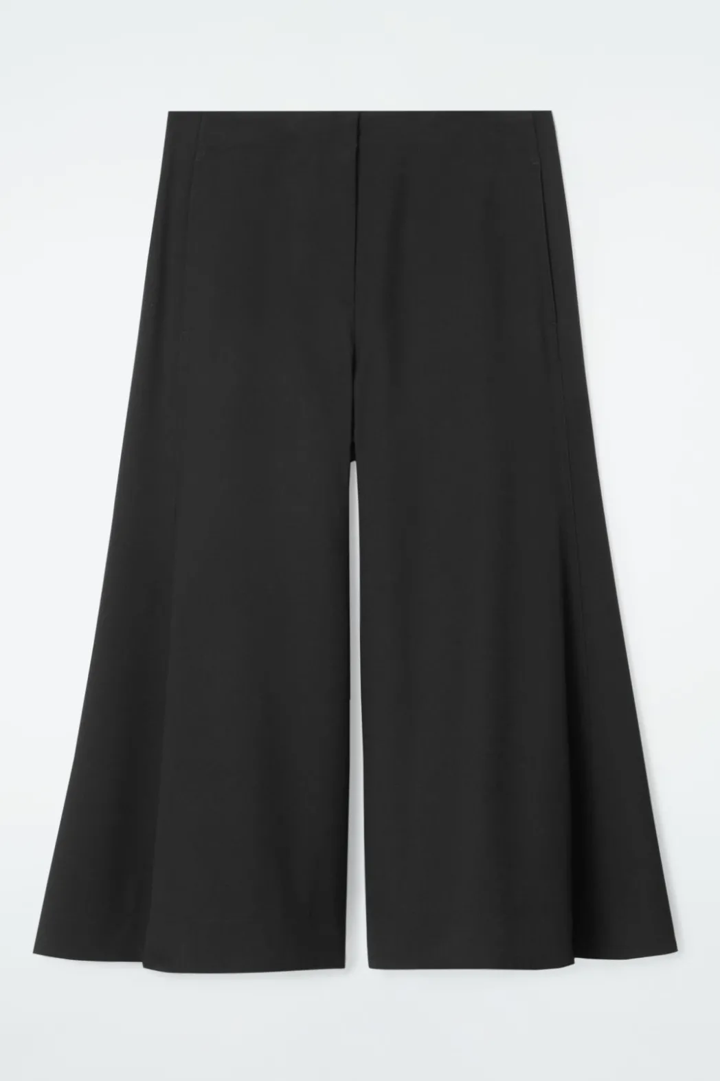 Hot COS TAILORED TWILL CULOTTES BLACK