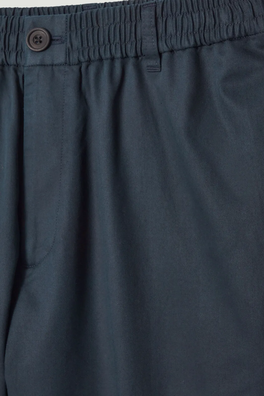 Outlet COS TAPERED ELASTICATED PANTS NAVY