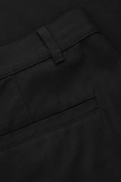 Clearance COS TAPERED WOOL CHINOS BLACK