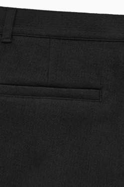 Clearance COS TAPERED WOOL CHINOS BLACK