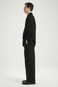 Clearance COS THE BARREL-LEG PANTS CARBON