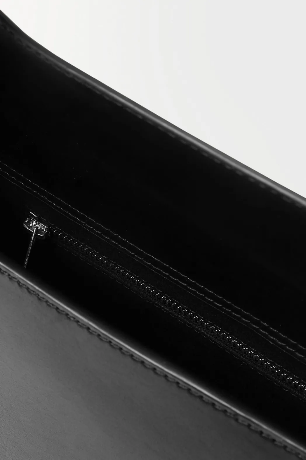 Best COS THE BOX SHOULDER BAG - LEATHER BLACK