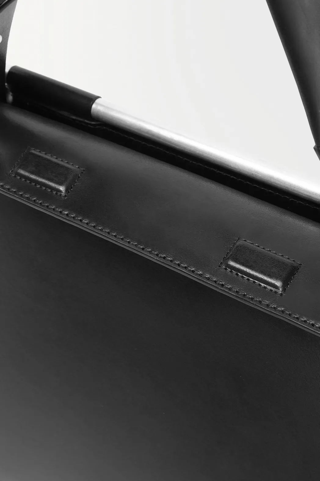 Best COS THE BOX SHOULDER BAG - LEATHER BLACK