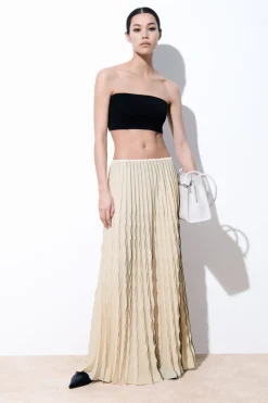 Sale COS THE CLEAN KNITTED BANDEAU BLACK