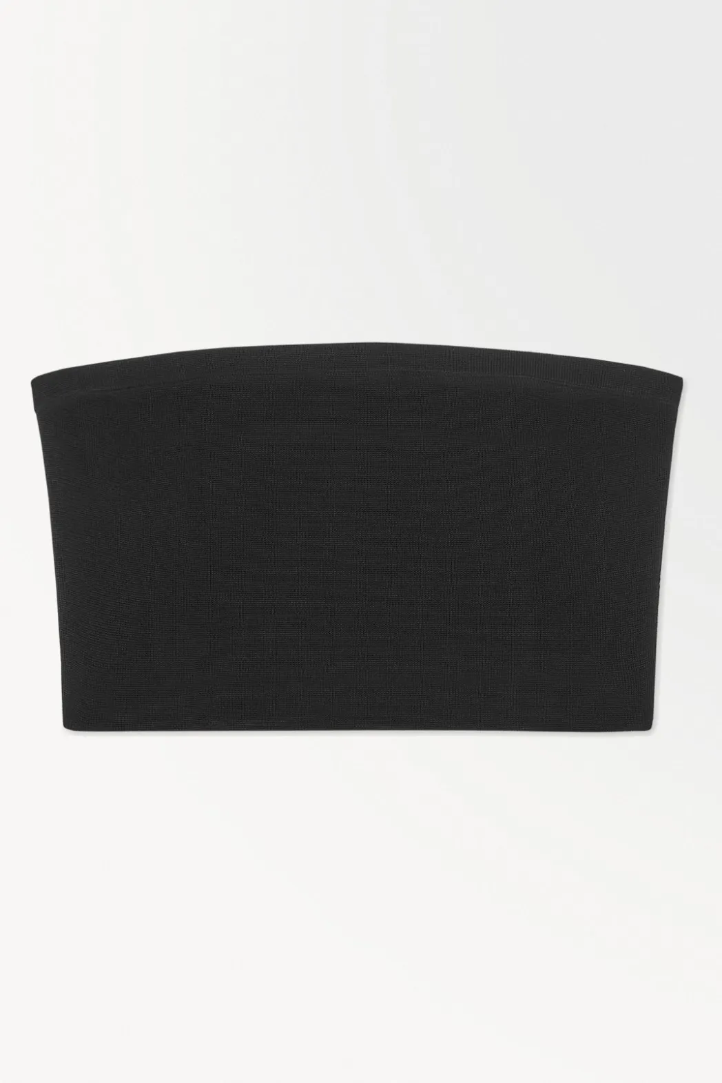 Sale COS THE CLEAN KNITTED BANDEAU BLACK