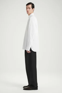 Sale COS THE CUTAWAY-COLLAR SHIRT CHALK