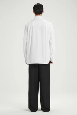 Sale COS THE CUTAWAY-COLLAR SHIRT CHALK