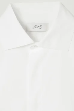 Sale COS THE CUTAWAY-COLLAR SHIRT CHALK