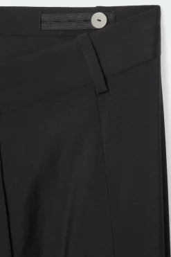 Best COS THE FLUID BARREL-LEG PANTS CARBON
