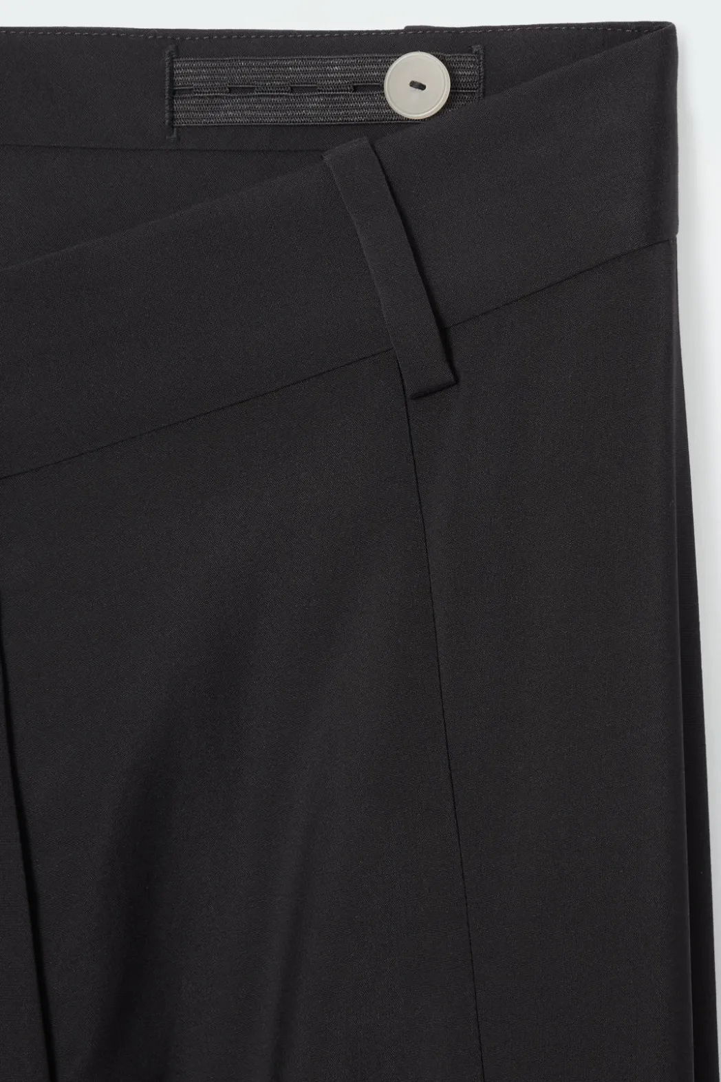 Best COS THE FLUID BARREL-LEG PANTS CARBON
