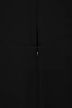Outlet COS THE FLUID T-SHIRT DRESS BLACK