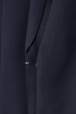 Online COS THE FOLDED-LAPEL WOOL BLAZER NAVY