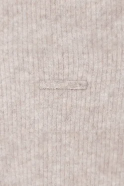 Online COS THE FUNNEL-NECK BRUSHED-CASHMERE TANK LATTE