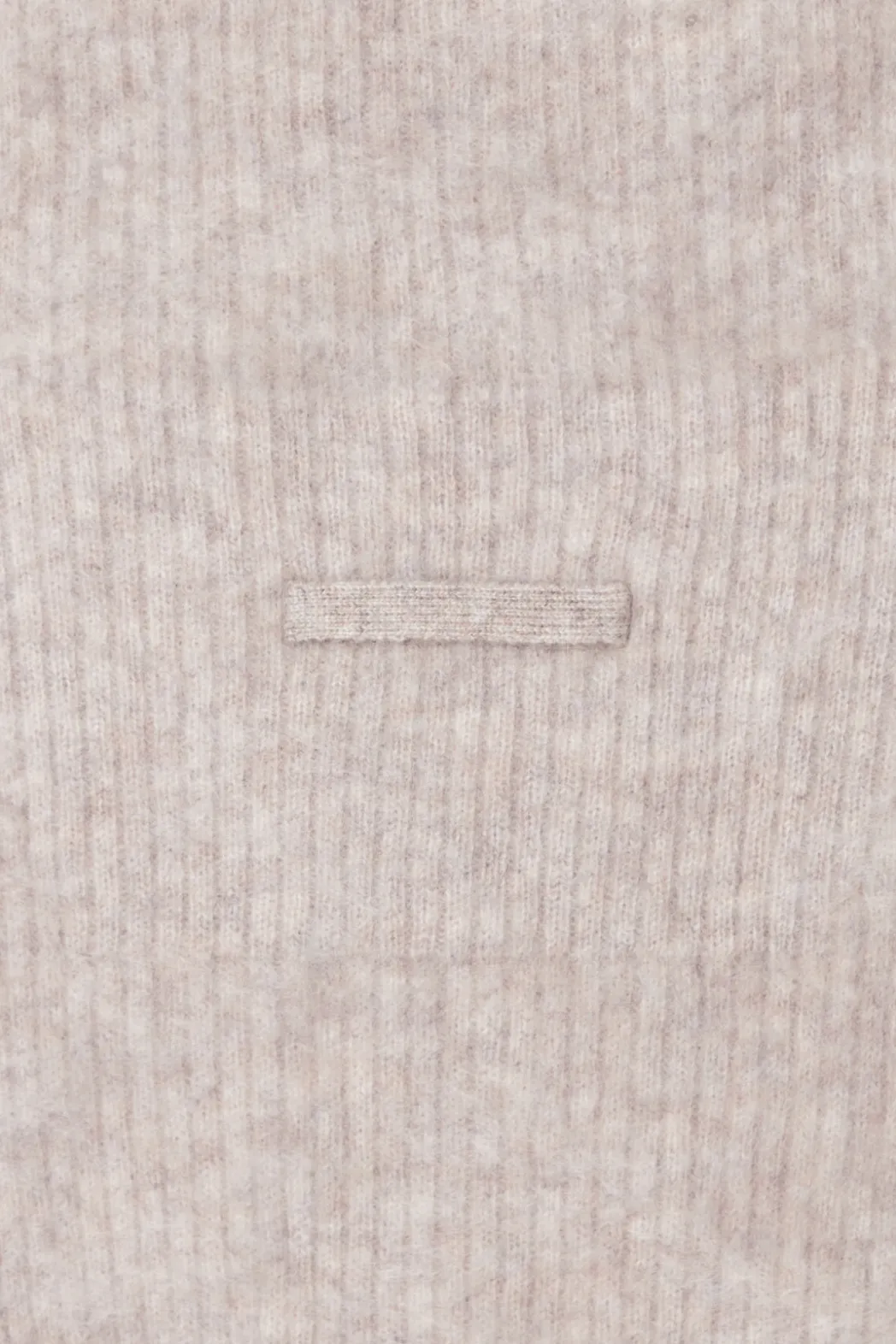 Online COS THE FUNNEL-NECK BRUSHED-CASHMERE TANK LATTE