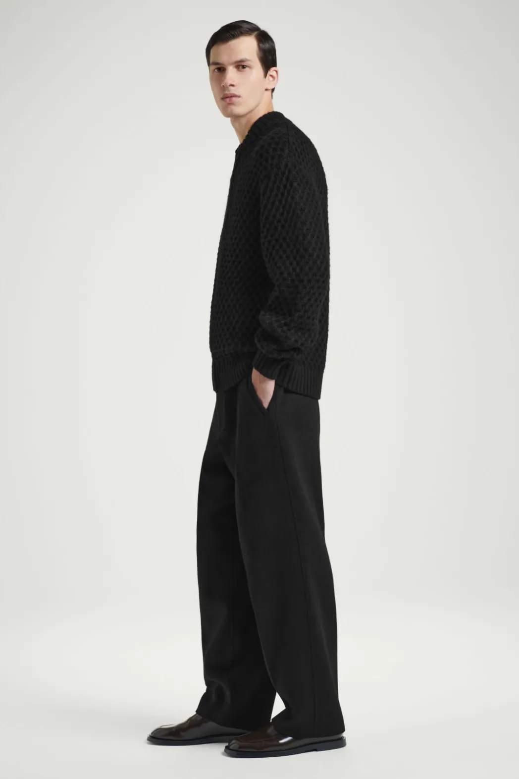 Clearance COS THE HONEYCOMB BOMBER JACKET CARBON