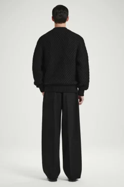 Clearance COS THE HONEYCOMB BOMBER JACKET CARBON