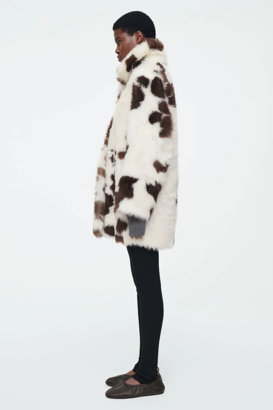 Sale COS THE LONGLINE MERINO WOOL LEGGINGS CARBON