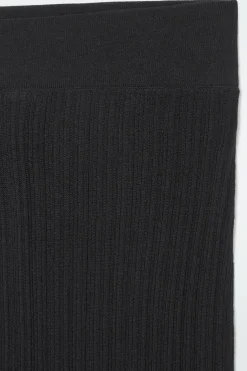 Sale COS THE LONGLINE MERINO WOOL LEGGINGS CARBON