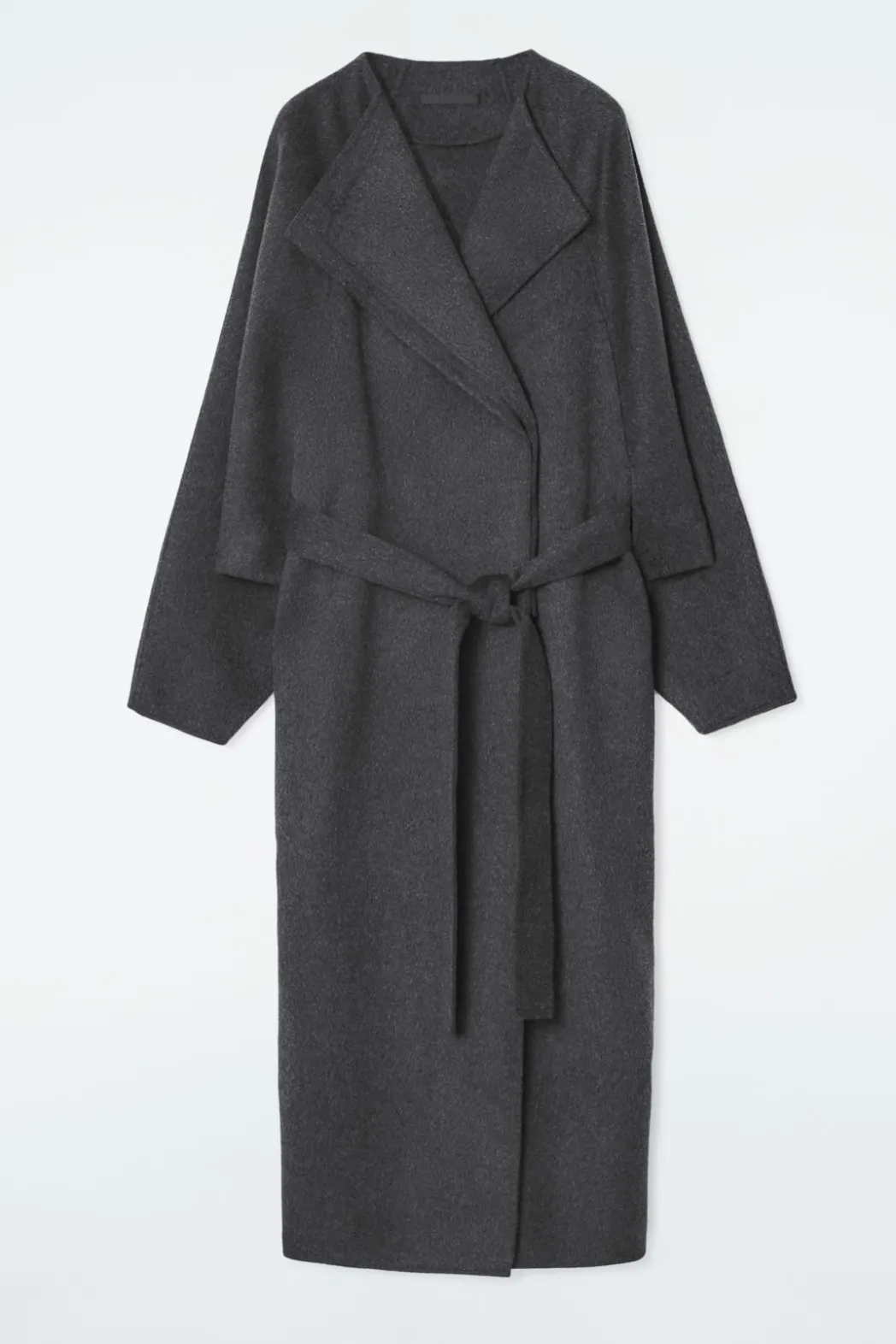 Hot COS THE OVERSIZED DOUBLE-FACED COAT CHARCOAL