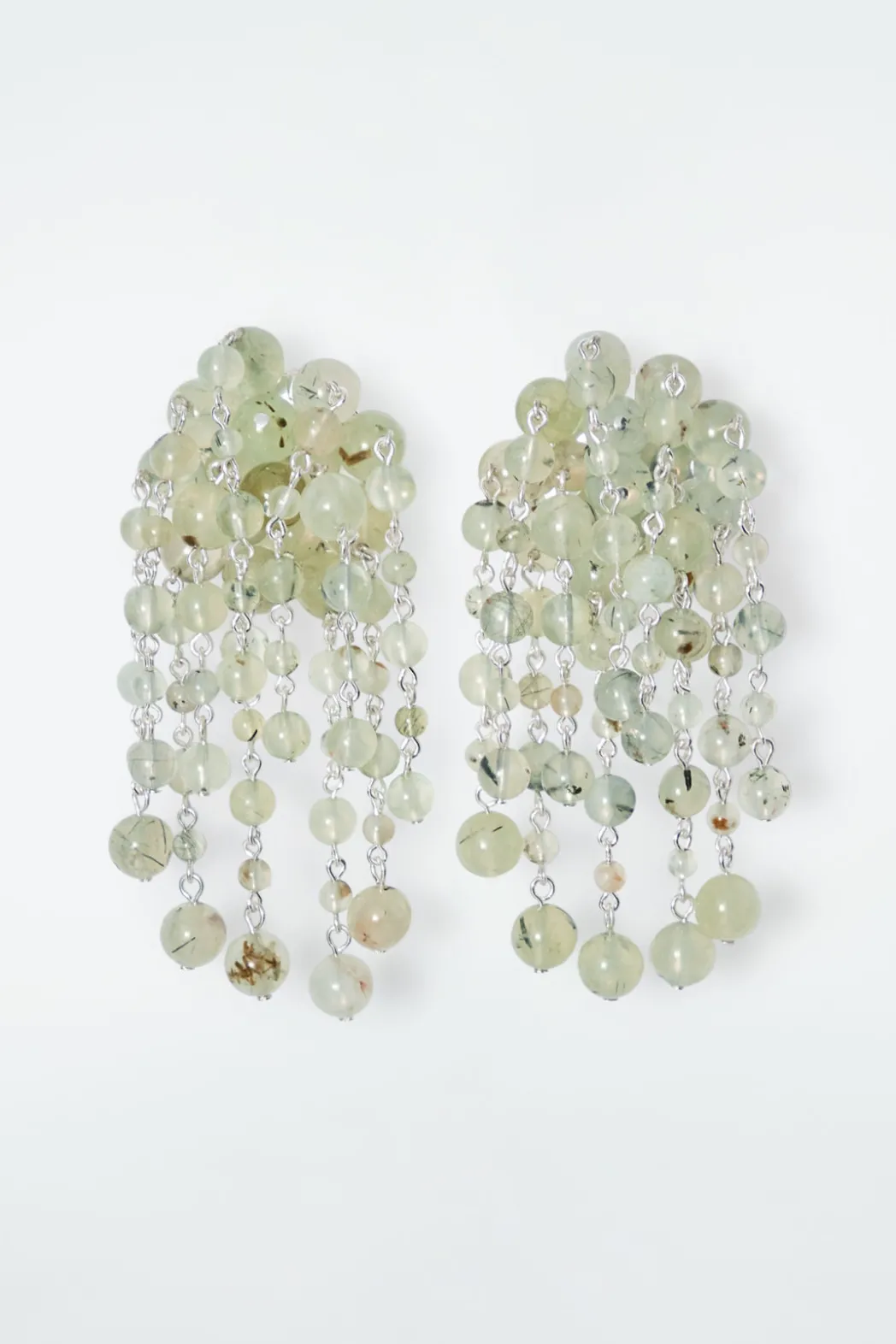 Outlet COS THE QUARTZ CASCADE EARRINGS JADE QUARTZ