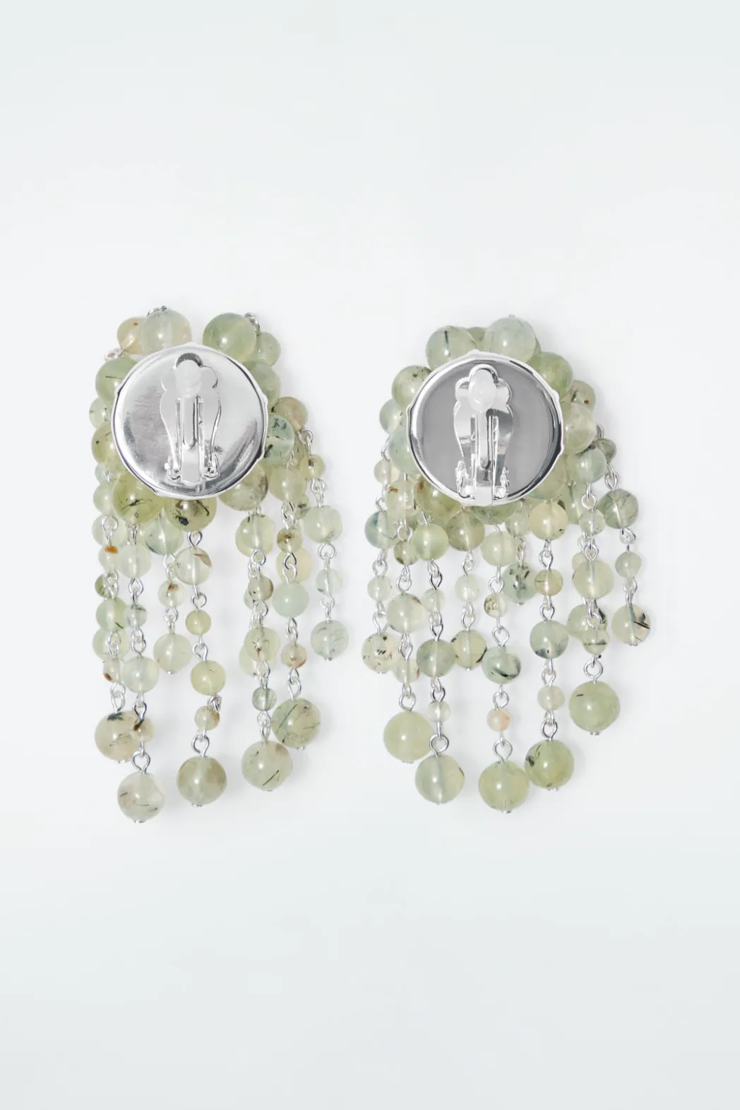 Outlet COS THE QUARTZ CASCADE EARRINGS JADE QUARTZ