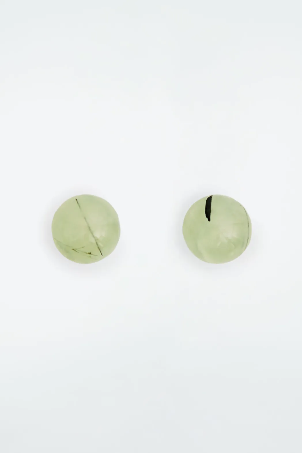 Discount COS THE QUARTZ STUD EARRINGS JADE QUARTZ