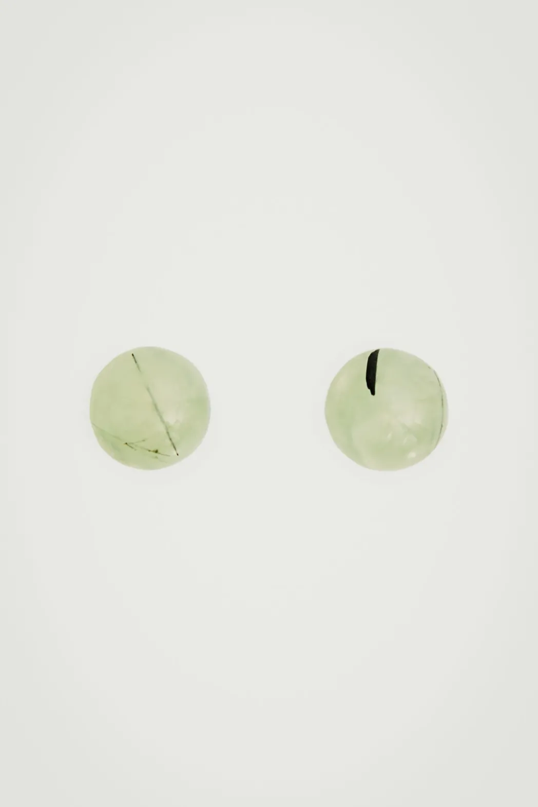 Discount COS THE QUARTZ STUD EARRINGS JADE QUARTZ