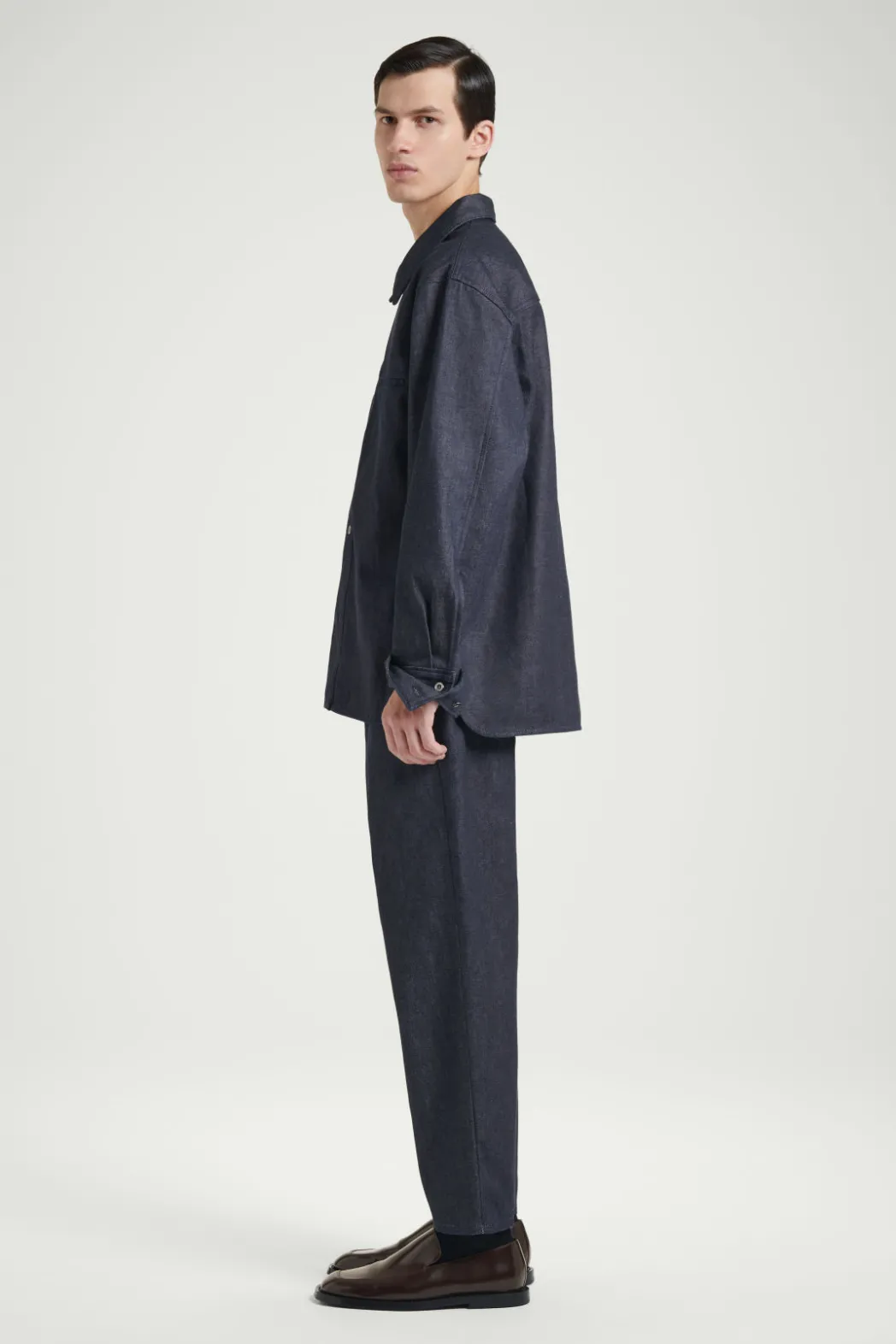 Hot COS THE RAW DENIM PANTS INDIGO